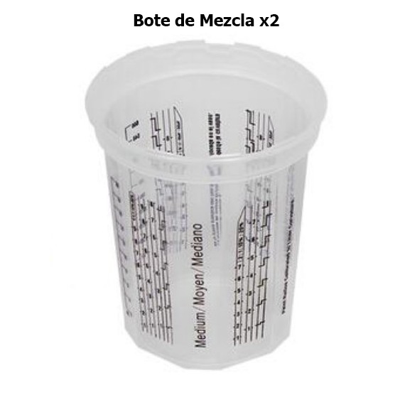 PACK 2 HARD SMART CUPS MINI PARA DOSIFICAR