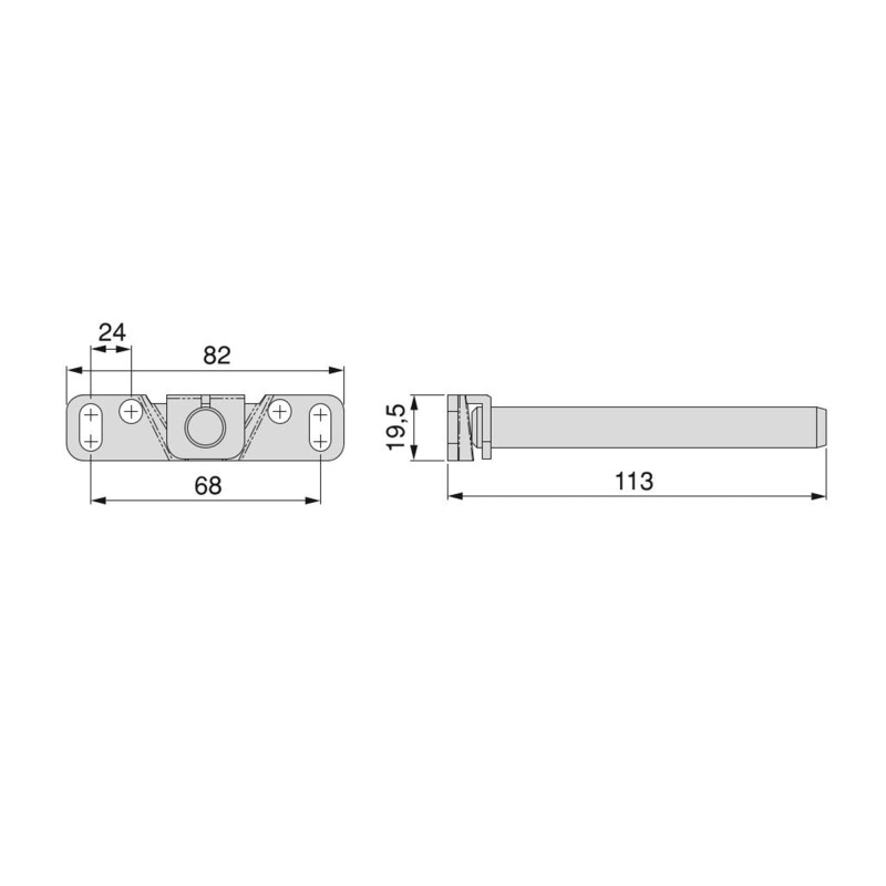 JG SOPORTE OCULTO ESTANTE MADERA CINCADO MIRAGE 4015005