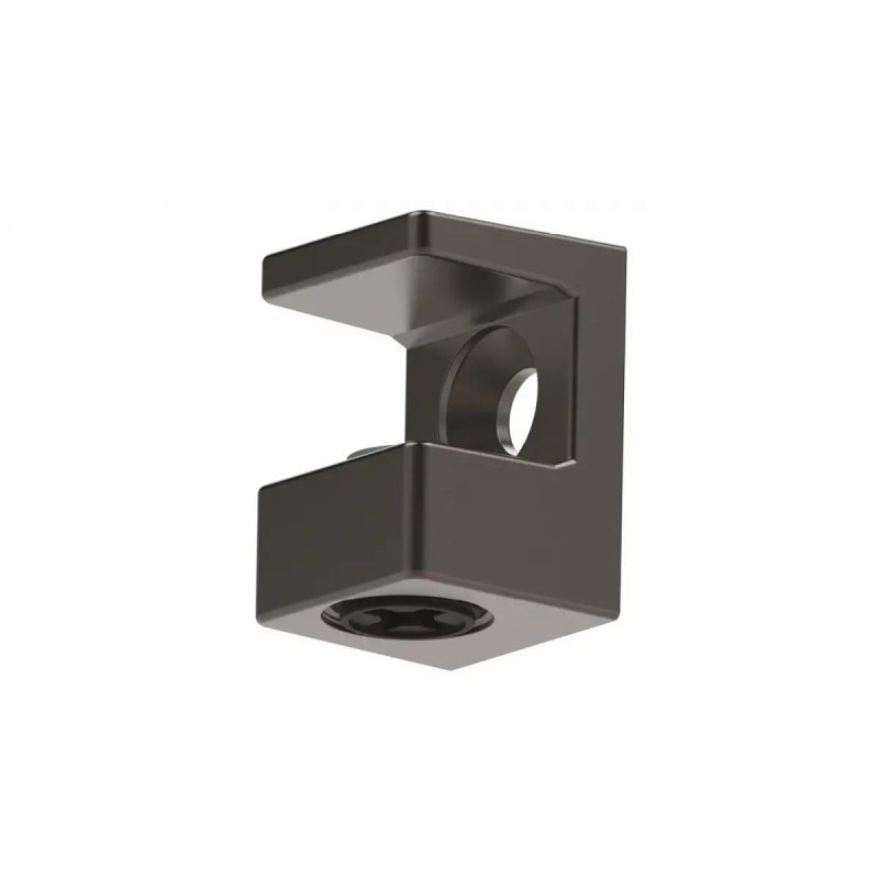 SOPORTE ESTANTE CRISTAL REGULABLE SOLID PLUS MONTAJE TORNILLO
