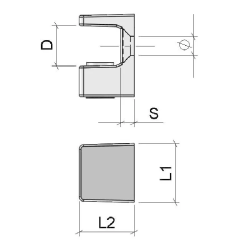 SOPORTE ESTANTE CRISTAL REGULABLE SOLID PLUS MONTAJE TORNILLO