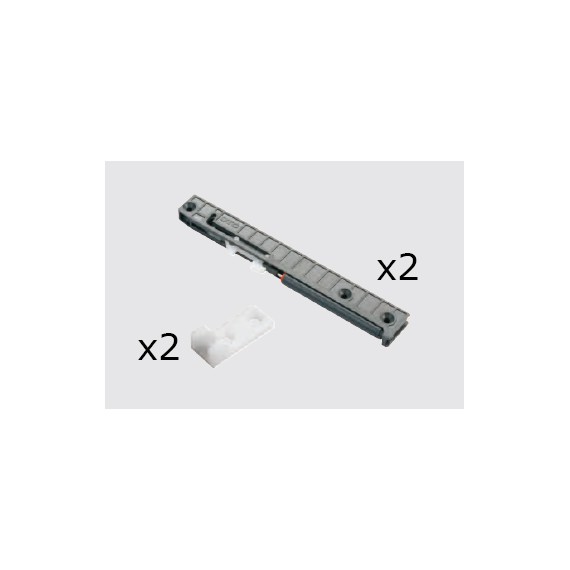 SET CIERRE CORTO Y ACTUADOR SOFT CLOSE T30 250-300MM