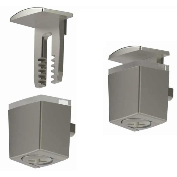 SOPORTE ESTANTE CRISTAL REGULABLE STEP Ø5MM