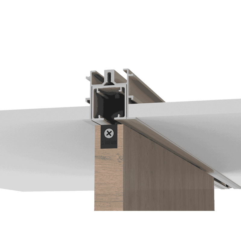 BOXKED KIT SF-P70 READY. X2 FRENO RETENEDOR (PLETINA SOBREPUESTA). 1 PUERTA. 2M