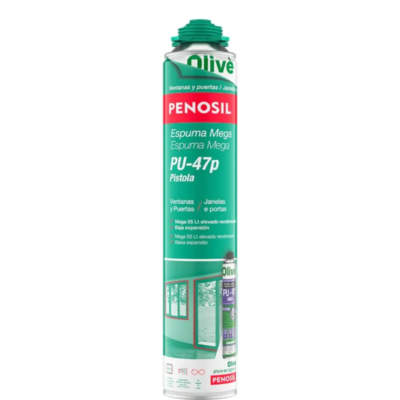 ESPUMA MONTAJE PU-47 PISTOLA 750ML