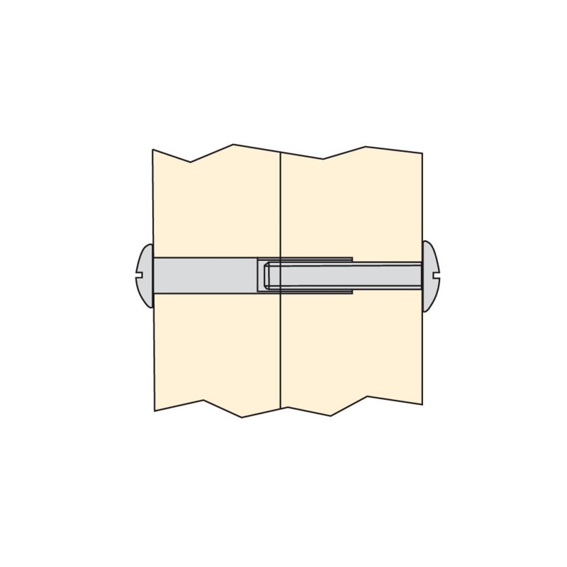 TUERCA C/CAB D14 M6X29 NI 5021307