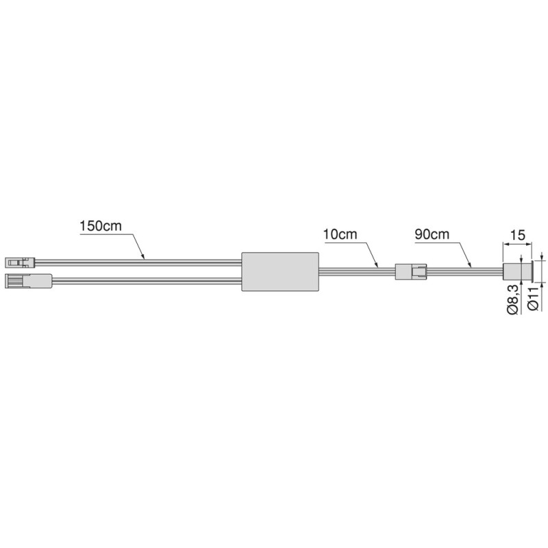 SENSOR LED SMART 36W (12V DC) - 72W (24V DC)