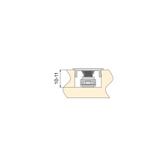 SENSOR TOUCH DIMMER LYNXZ 12V/24V MLD