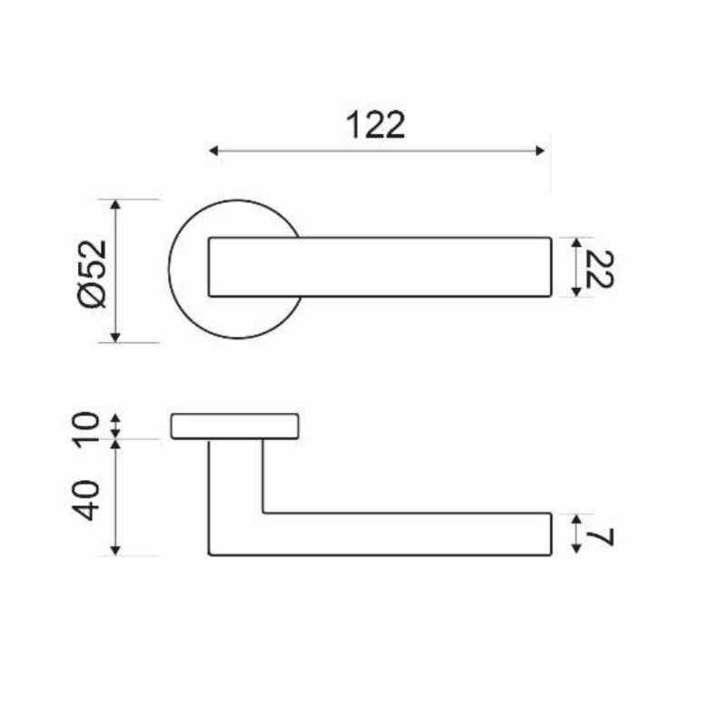 MANIVELA ROSETA REDONDA SVR850