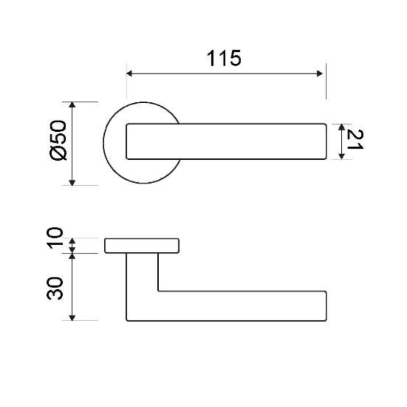 ROSETA REDONDA EQ-R150 NI ST