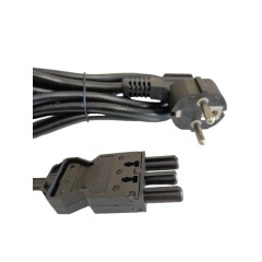 CABLE ALIMENTACION 2M 3 PIN SCHUKO 90º P/CONVERT ESTANQUE NE