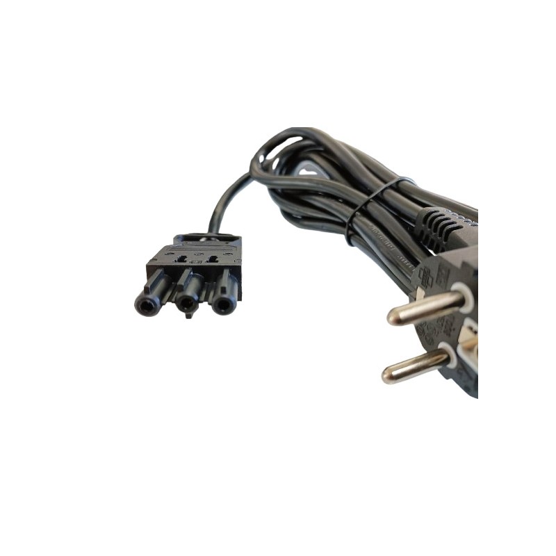 CABLE ALIMENTACION 2M 3 PIN SHULO 90º P/CONVERT ESTANQUE NE