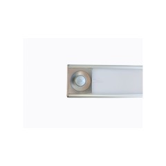 LED VIANA PIR 4000K BATERIA LITIO RECARGABLE ALUMINIO MATE
