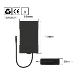 BATERIA LITIO SAVE 3000mAH 24V NE