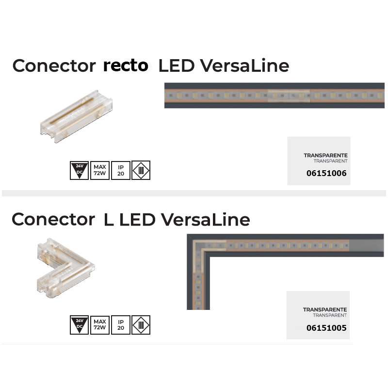 CONECTOR UNION VERSALINE V1 2 PIN