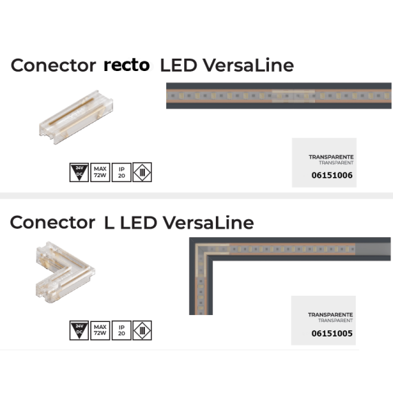 CONECTOR UNION VERSALINE V1 2 PIN