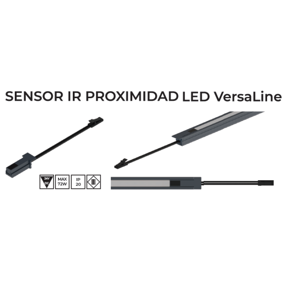 SENSOR IR PROXIM LED VERSALINE V1 12/24V