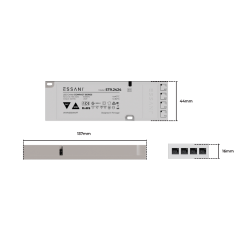 CONVERTIDOR COMPACT 100-240V AC 24V