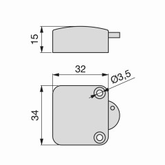 INTERRUPTOR P/PUERTA