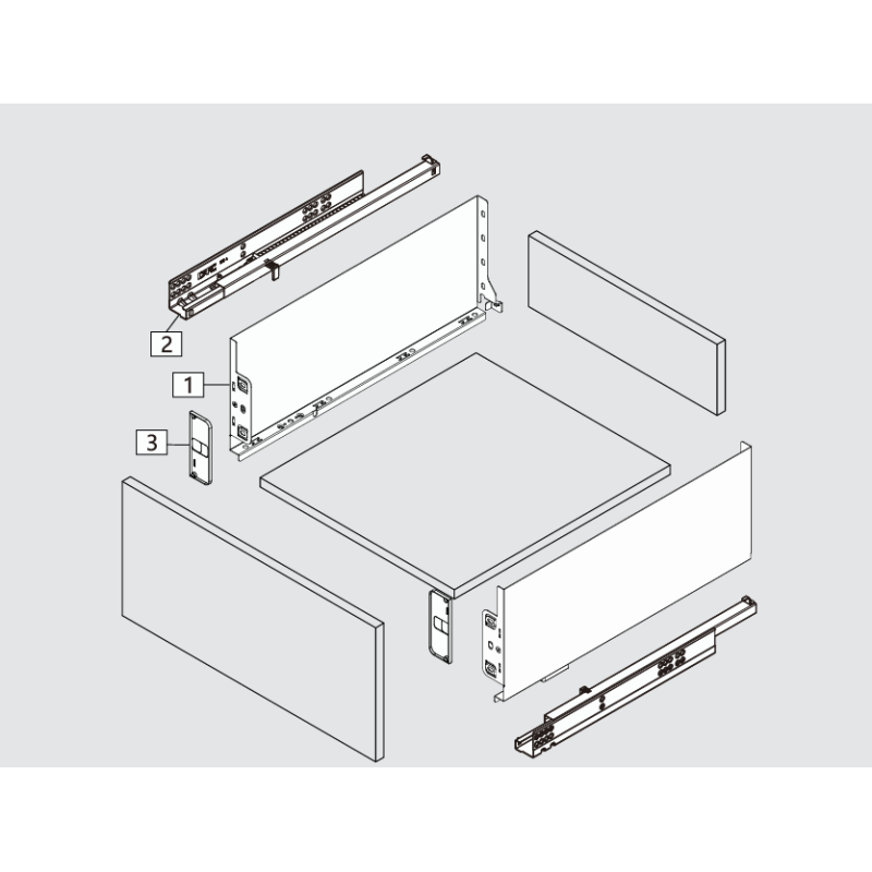 COSTILLA PURE BOX 159MM JUEGO