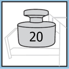 GUIA OCULTA TG10 EXTRACCIÓN PARCIAL 20KG JUEGO