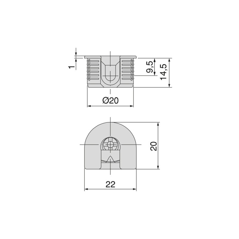 ENGANCHE CHECK D20 ESP 19 NI 8471607