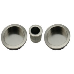 KIT SIN CERRADURA PUERTA CORREDERA REDONDA 500040