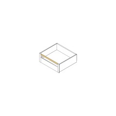 VARILLA FRONTAL CUADRADA PARA CAJÓN INTERIOR SLIM 1100MM
