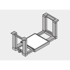 SOPORTE PLATOS CUADRADO (186-322MM) ZC7T0350