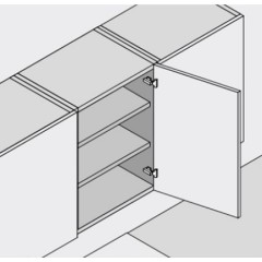 BISAGRA CLIP TOP 110º PUERTA FINA FRENO 71B453T